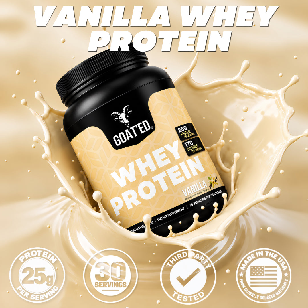 GOAT’ED WHEY PROTEIN VANILLA