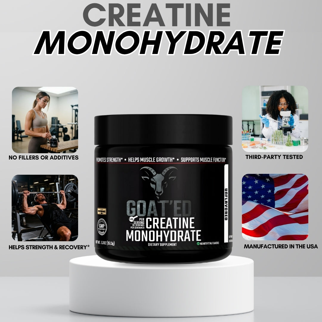 GOAT’ED CREATINE-30 SERVINGS