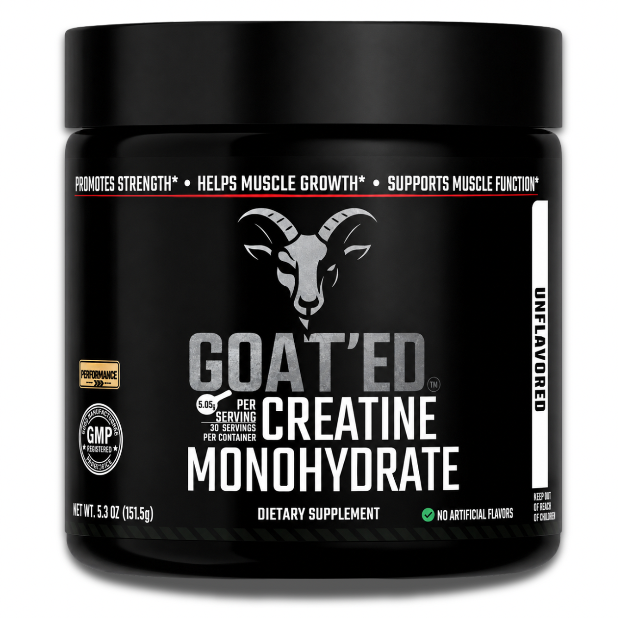 GOAT’ED CREATINE-30 SERVINGS