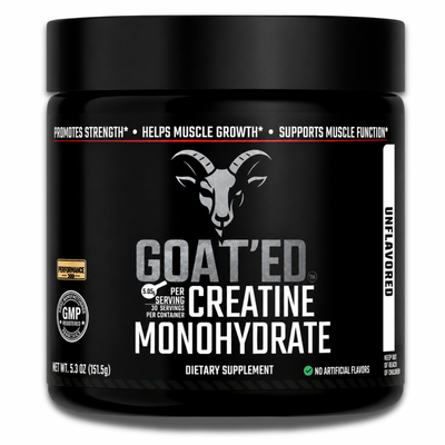 GOAT’ED CREATINE MONOHYDRATE (30 Servings)