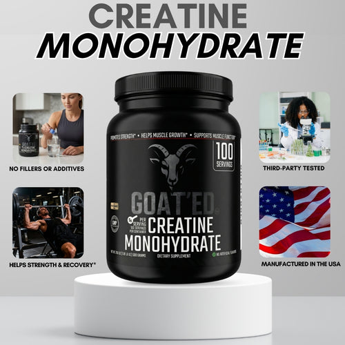 GOAT'ED CREATINE-100 SERVINGS