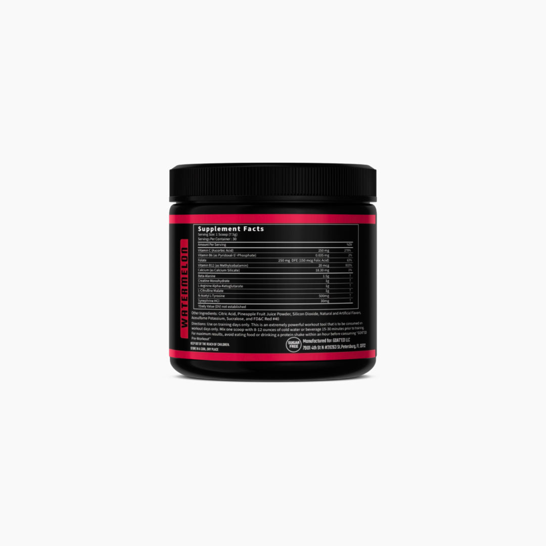 GOAT’ED WATERMELON PREWORKOUT
