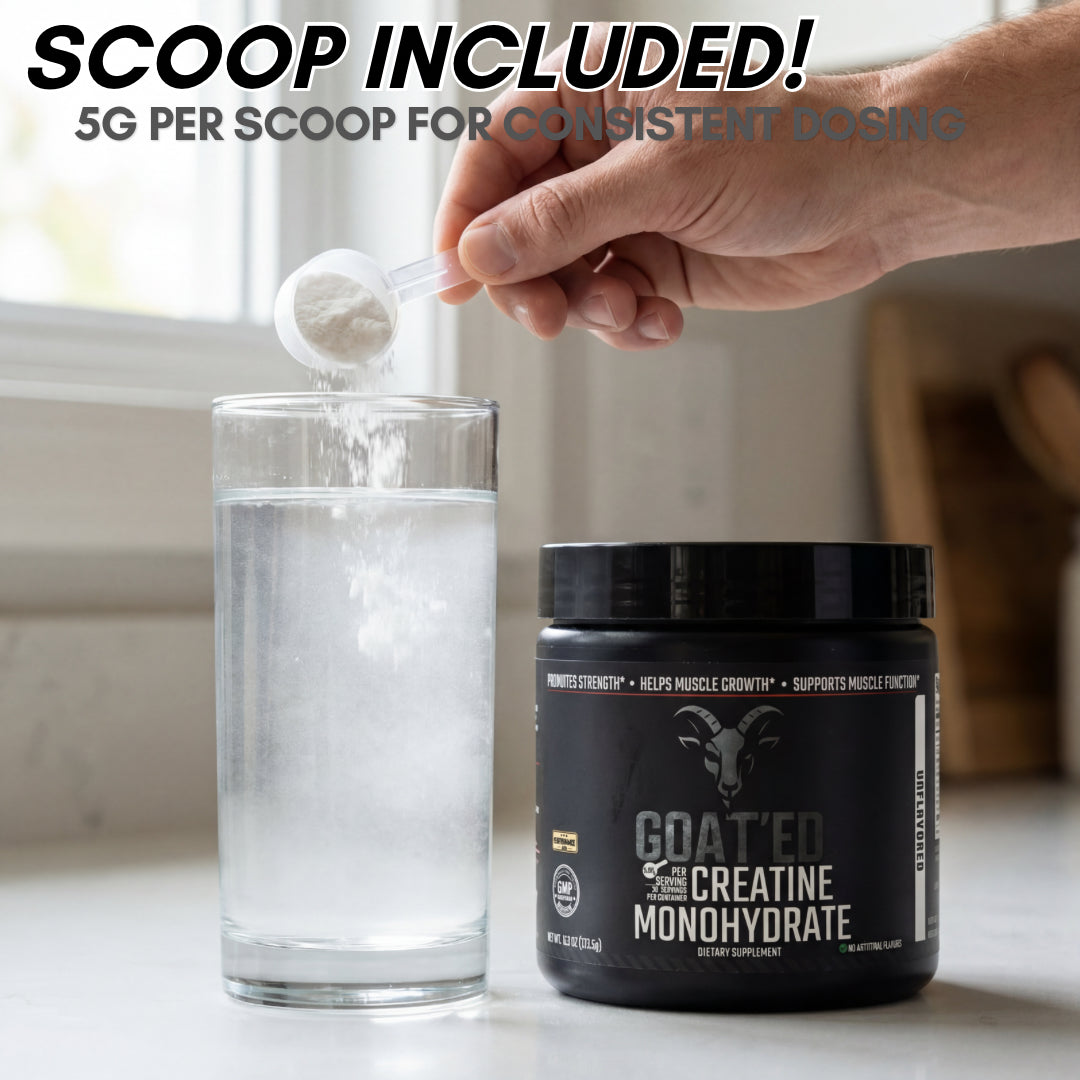 GOAT’ED CREATINE-30 SERVINGS