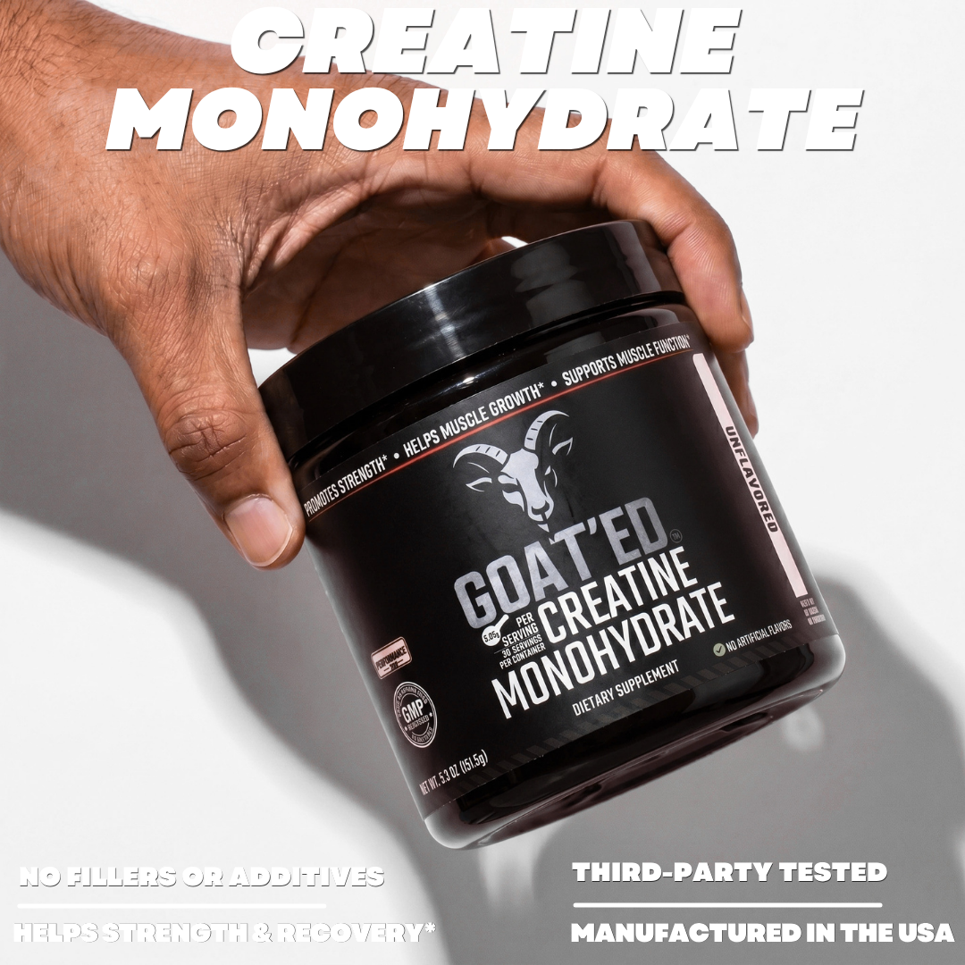 GOAT’ED CREATINE MONOHYDRATE (30 Servings)