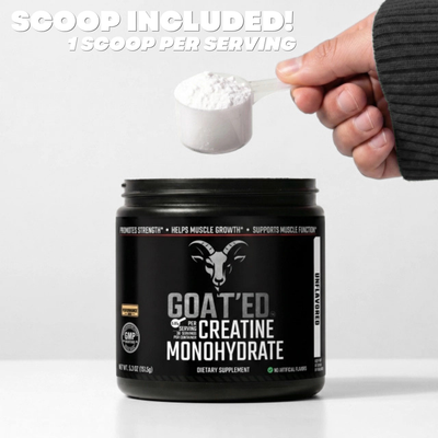 GOAT’ED CREATINE MONOHYDRATE (30 Servings)