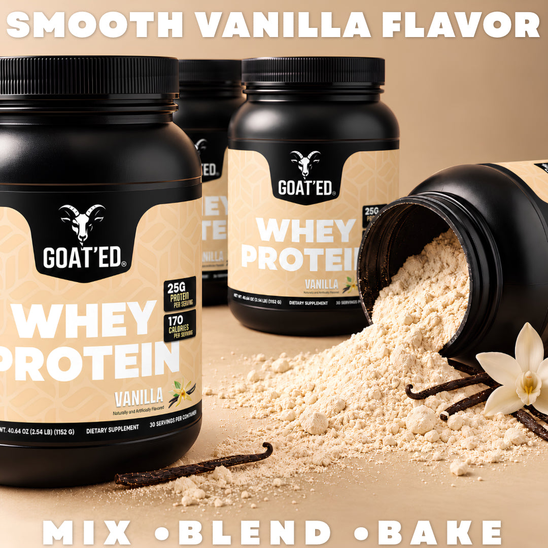 GOAT’ED WHEY PROTEIN VANILLA