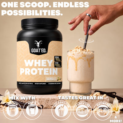 GOAT’ED WHEY PROTEIN VANILLA