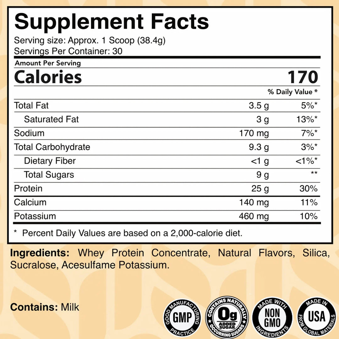 GOAT’ED WHEY PROTEIN VANILLA