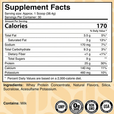 GOAT’ED WHEY PROTEIN VANILLA