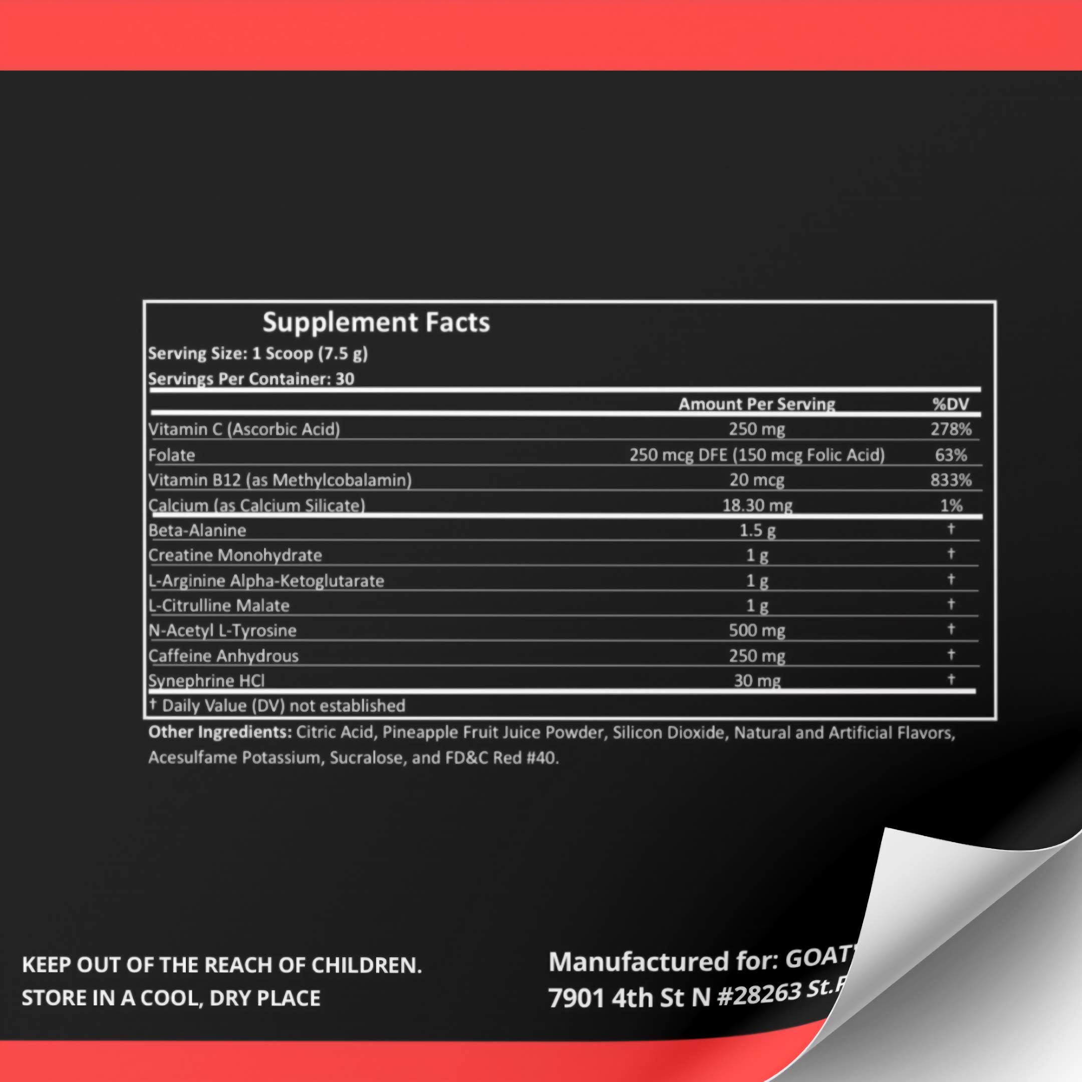 GOAT’ED WATERMELON PREWORKOUT
