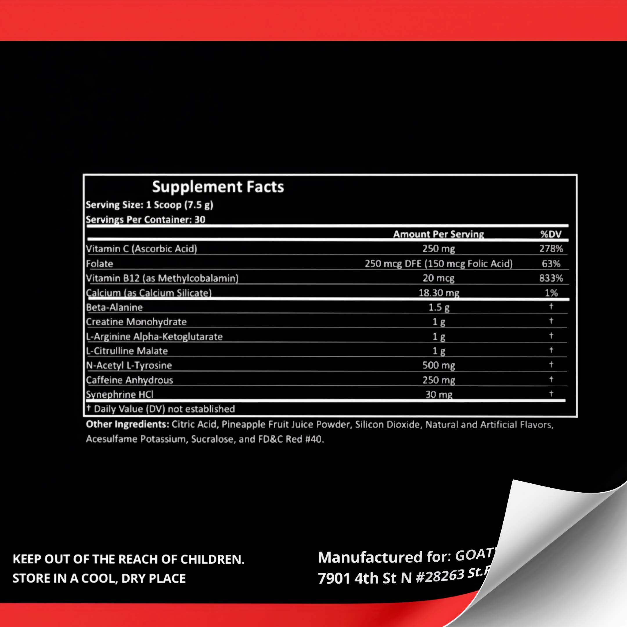 GOAT’ED WATERMELON PREWORKOUT